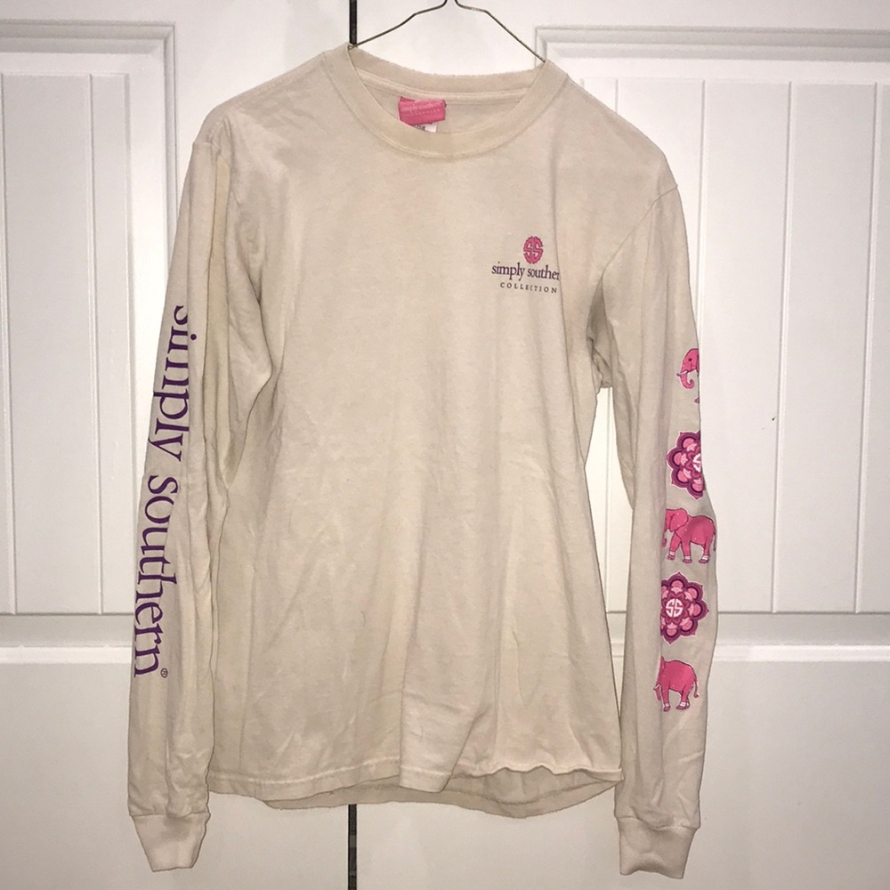 Long sleeve Simply Southern Tshirt